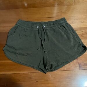Green H&M Lounge Shorts